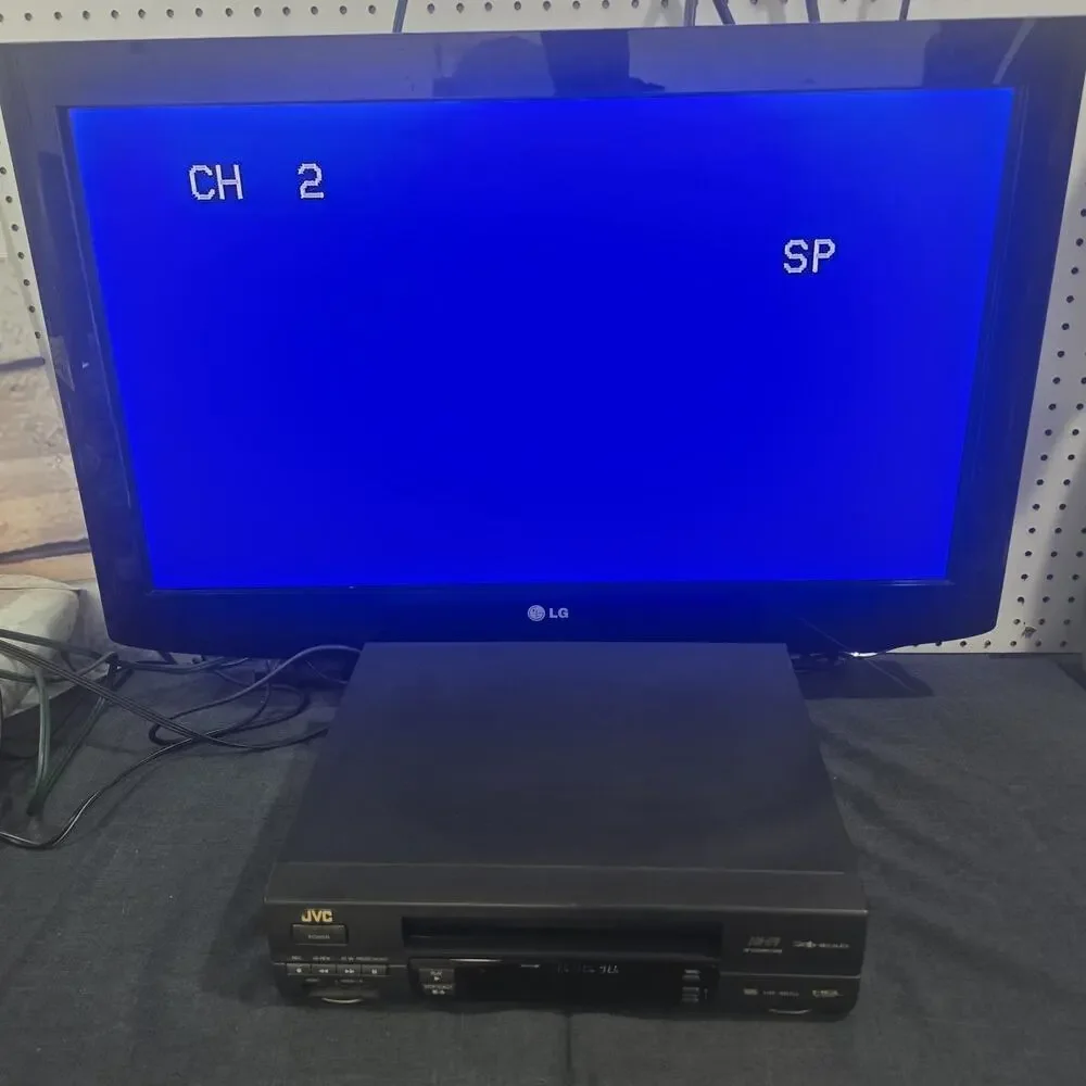 JVC HR-A61U 4-Head Hi-Fi VHS VCR Player Recorder Tested Works Vijay Cassette Pla